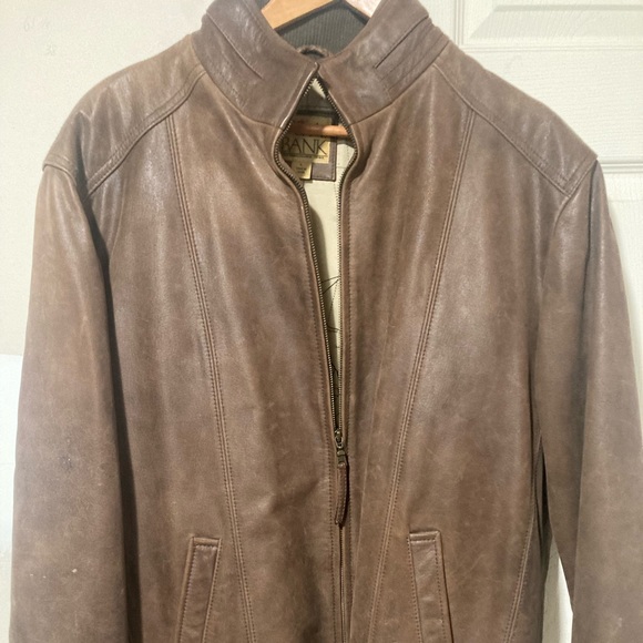 Mens leather jacket size L - Picture 1 of 3